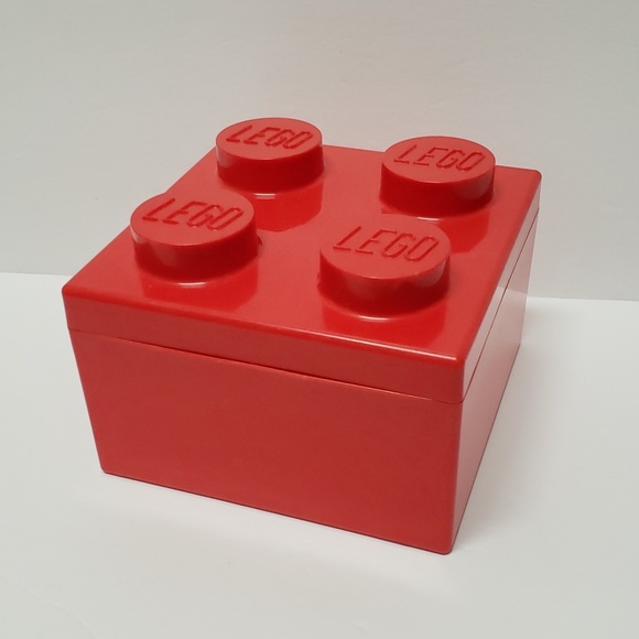 lego brick lunch box